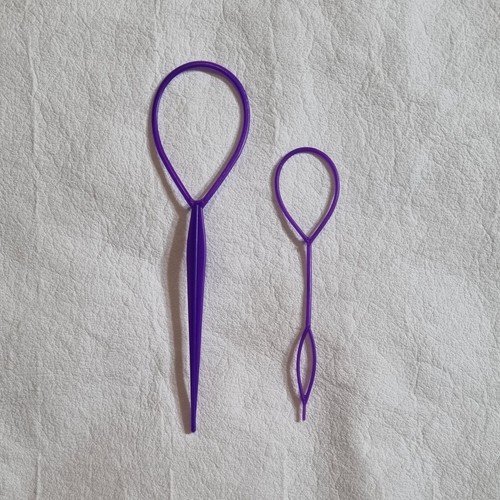 Womens Girl Plastic Magic Topsy Tail Hair Braid Ponytail Styling Maker Clip Tool