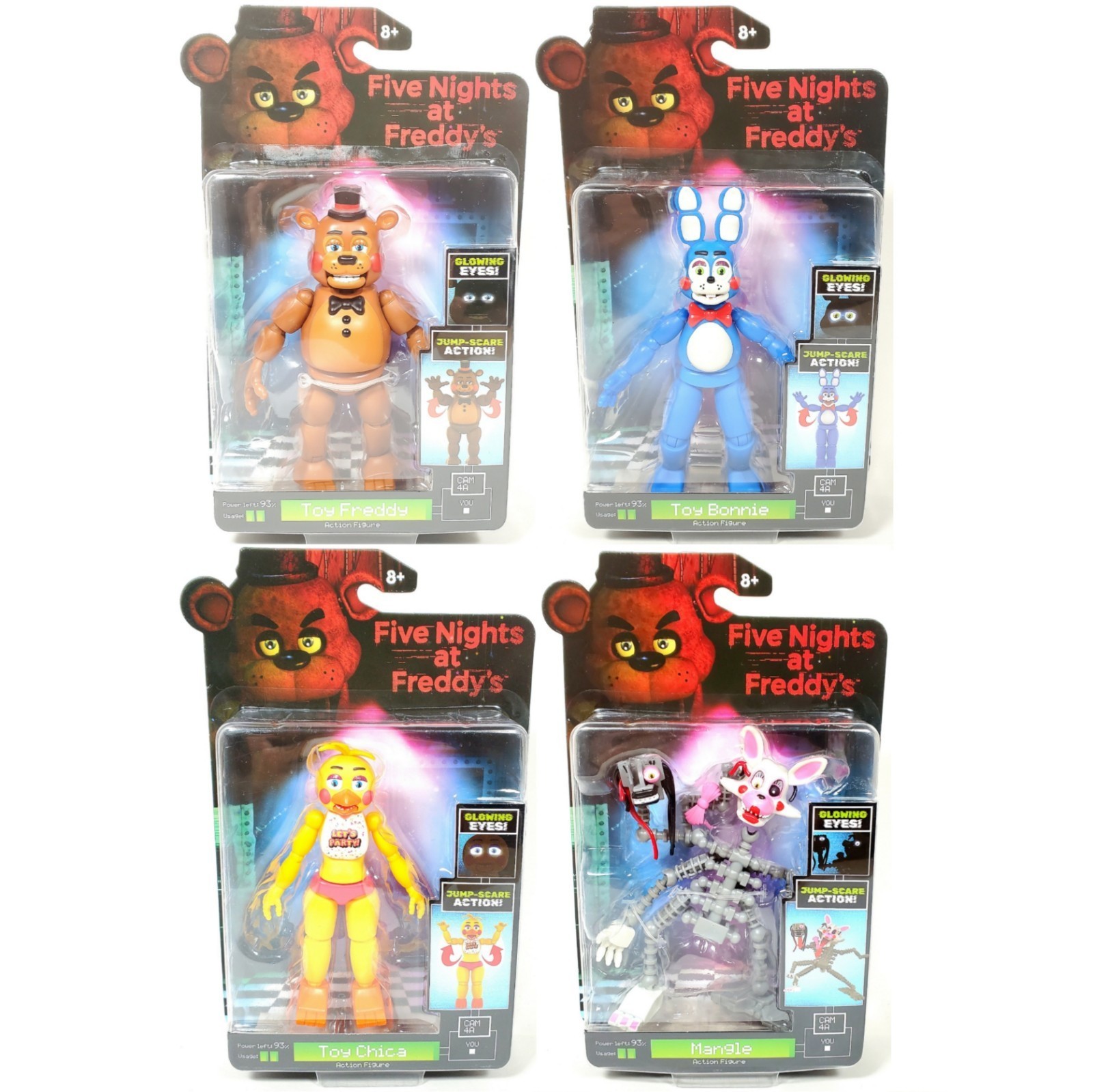 Five Nights at Freddy's フィギュアセット Five Nights at Freddy's フィギュア4体セット その1 - Game