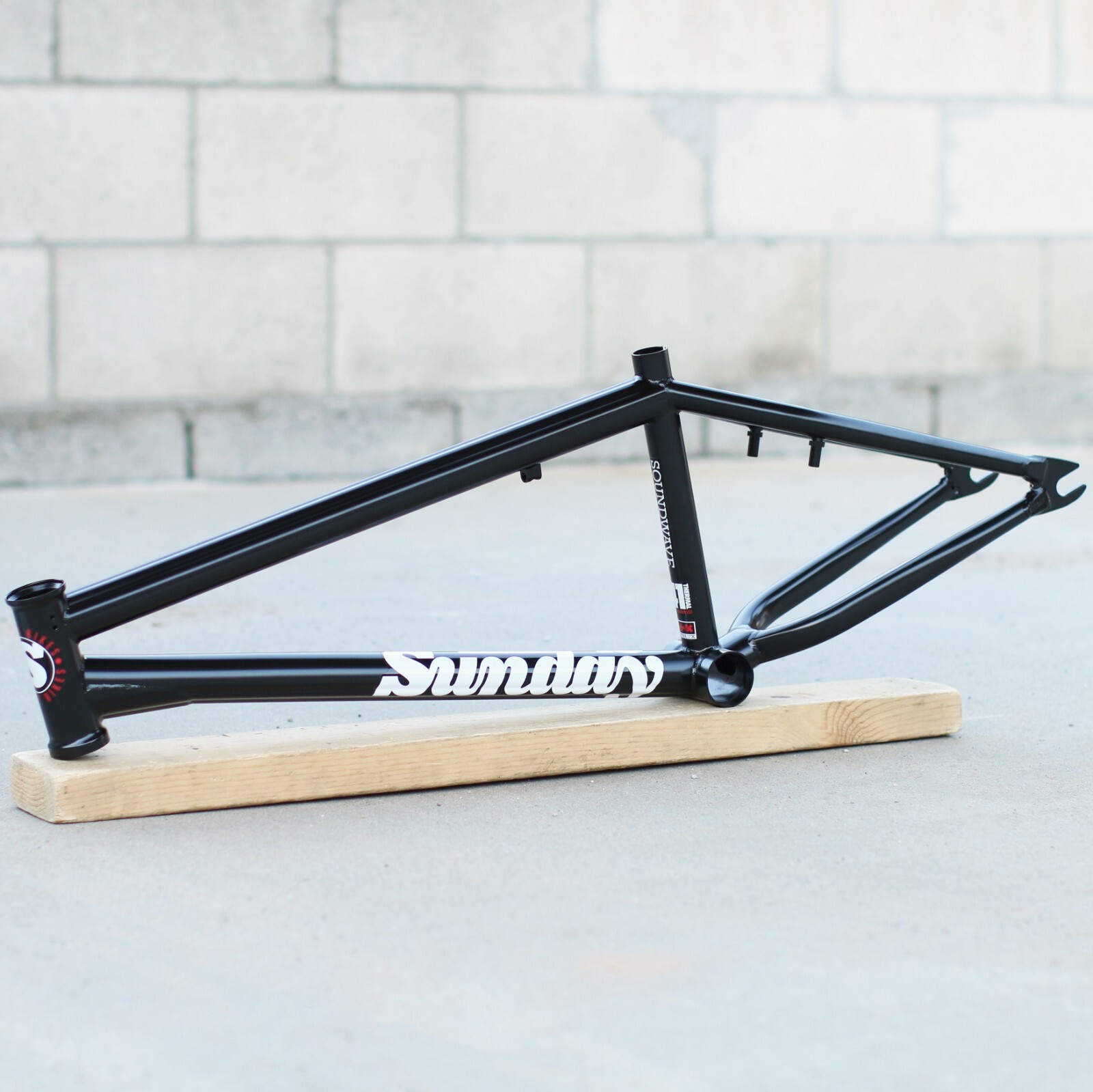 SUNDAY BMX SOUNDWAVE v3 BICYCLE FRAME BLACK | eBay