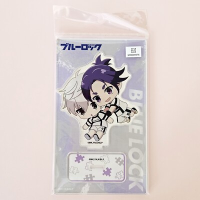 Bluelock Anime Seishirou Nagi & Reo Mikage Chibi Acrylic Stand