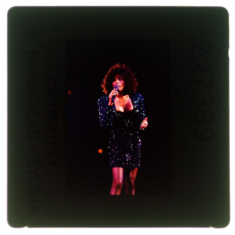Diapositive De Presse, Slide  De Whitney Houston.