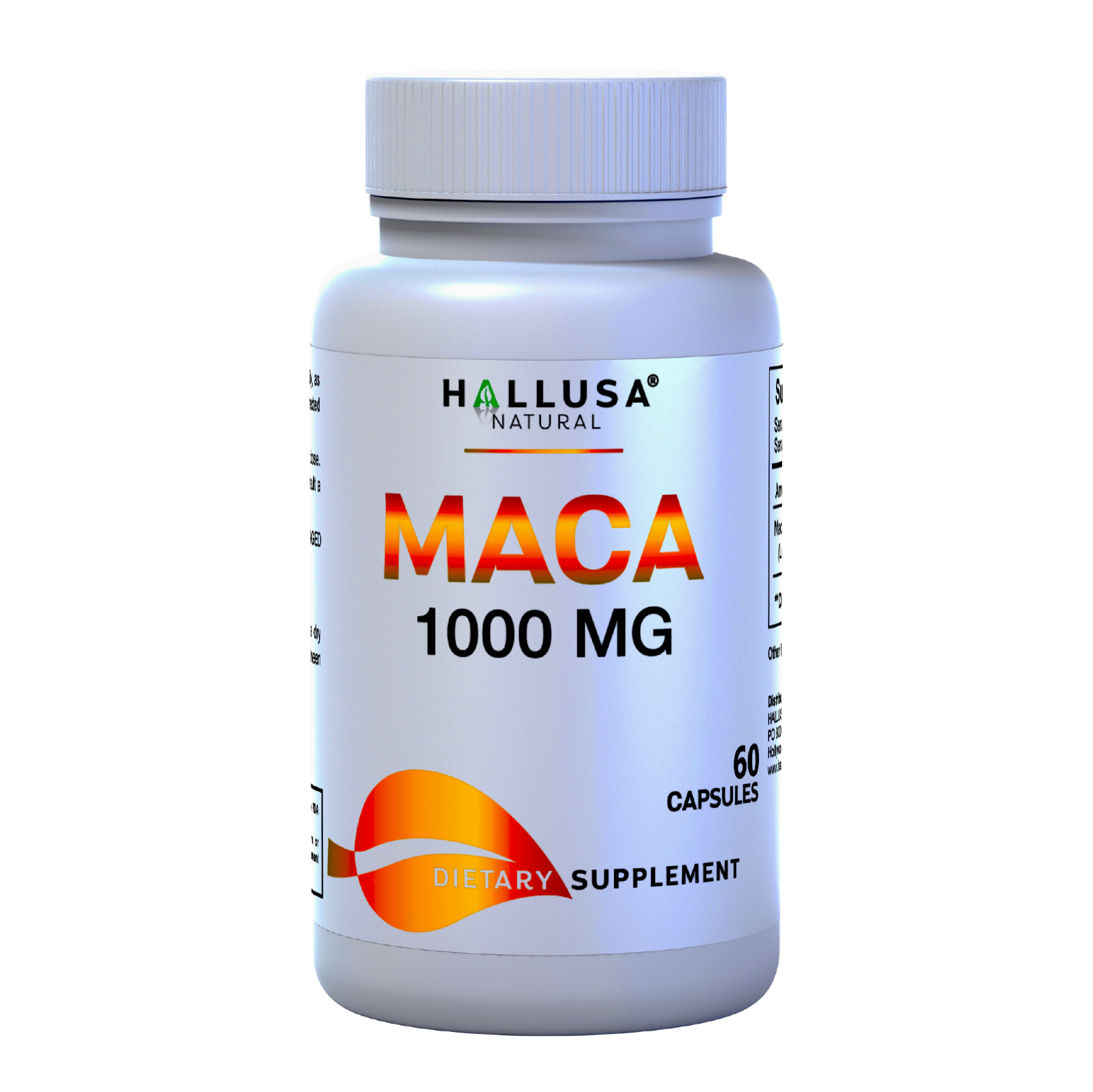 Maca Root for Men and Women - Superfood - Energyzer -  Hormone Balance -  60 cap