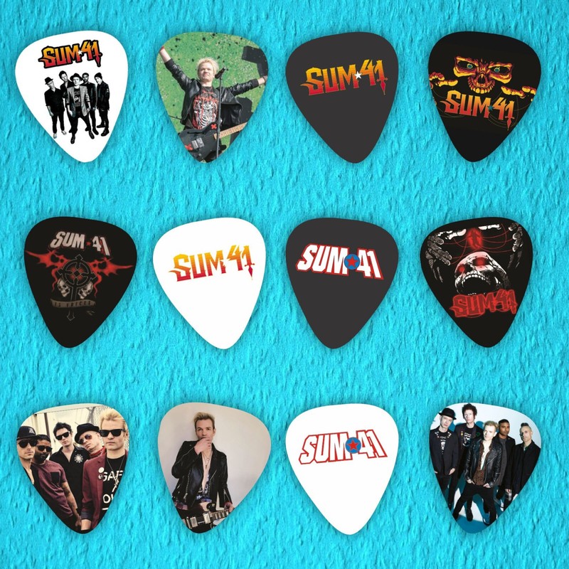 Sum 41  Guitar Picks Set Of 12