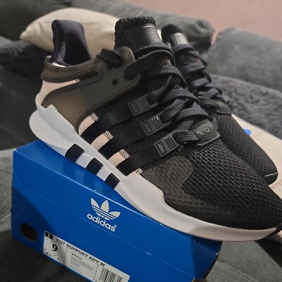Size 9 - adidas EQT Support ADV Core Black Clear Pink W