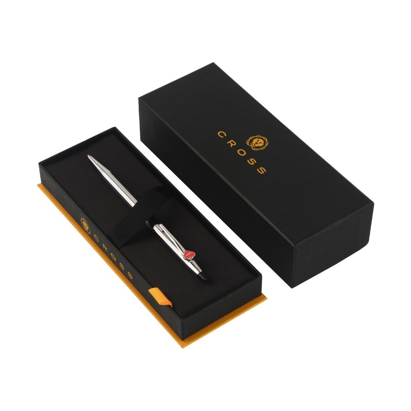 Cross Genuine Love Heart Classic Century Ballpoint Pen Medalist Chome Bestgift