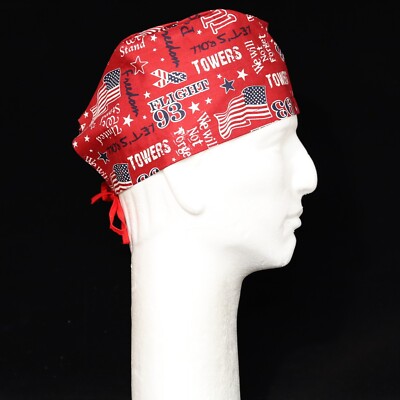 September 11  Heroes Flight 93  Theme Scrub Hat