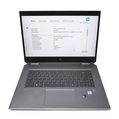 HP ZBook Studio x360 G5 -Intel Core i5-8400H 16GB DDR4 512GB SSD NVIDIA No OS/AC