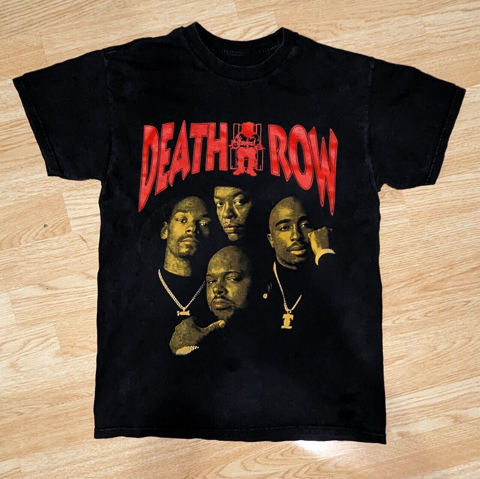 Vintage Death Row Records T-Shirt Tupc Snoop Dof Dr Dre Suge Vintage Death Row Records T-Shirt Tupc Snoop Dof Dr Dre Suge
