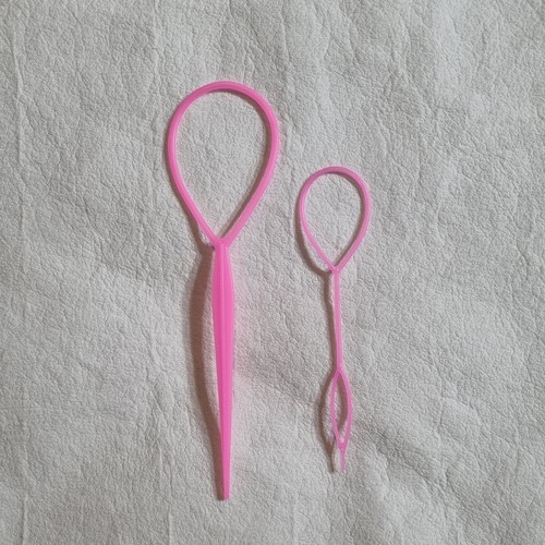 Womens Girl Plastic Magic Topsy Tail Hair Braid Ponytail Styling Maker Clip Tool