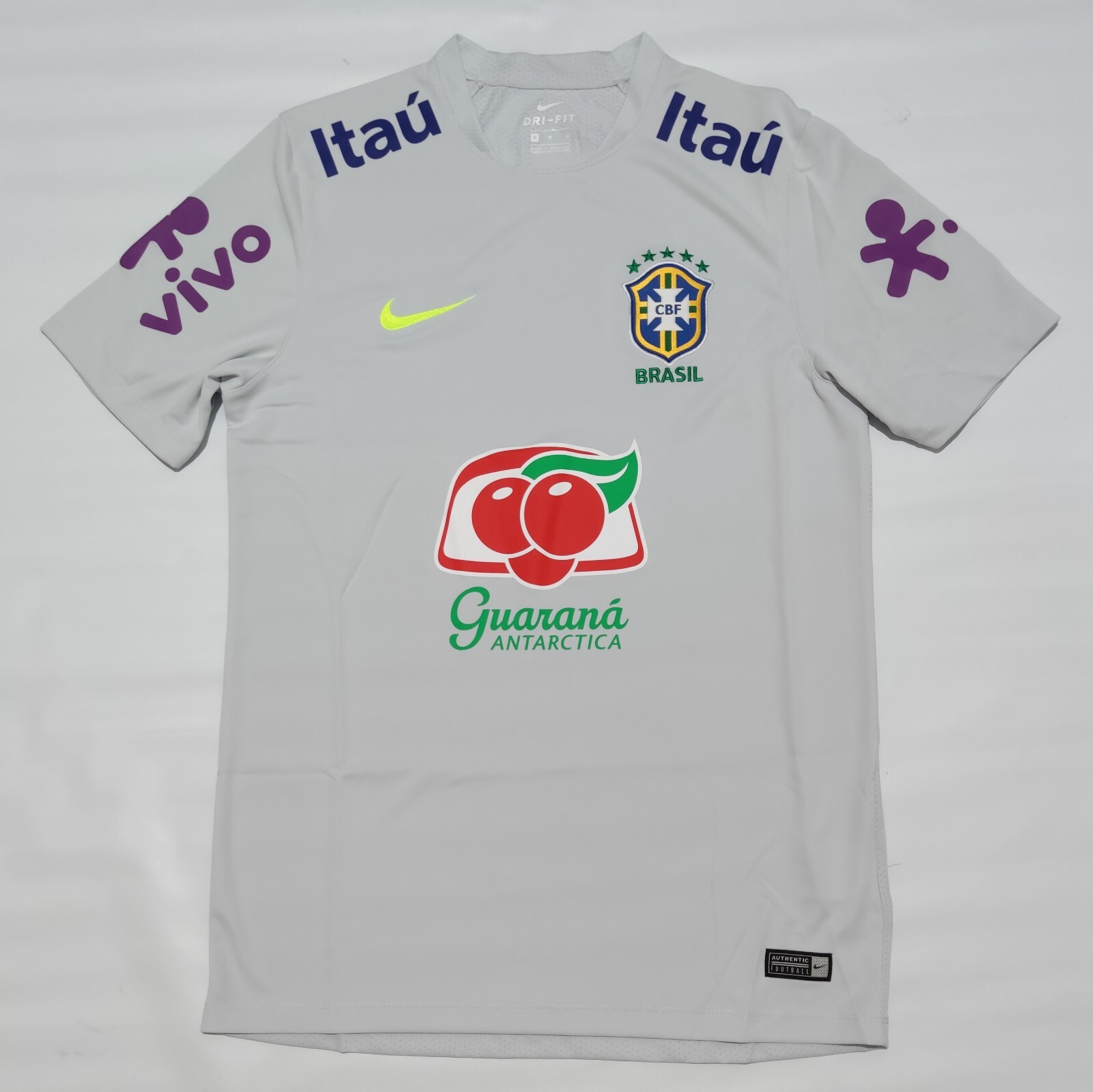 Brazil Training Jersey 2018/2019 Grey Nike Brasil Shirt | eBay