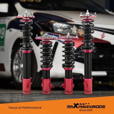 MaXpeedingrods Coilover 24 Way Damper Suspension For Subaru Impreza WRX 02-07