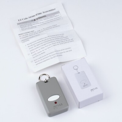 10 Digit Pins EZ Code Mini Remote Control Garage Door Gate Opener Transmitter