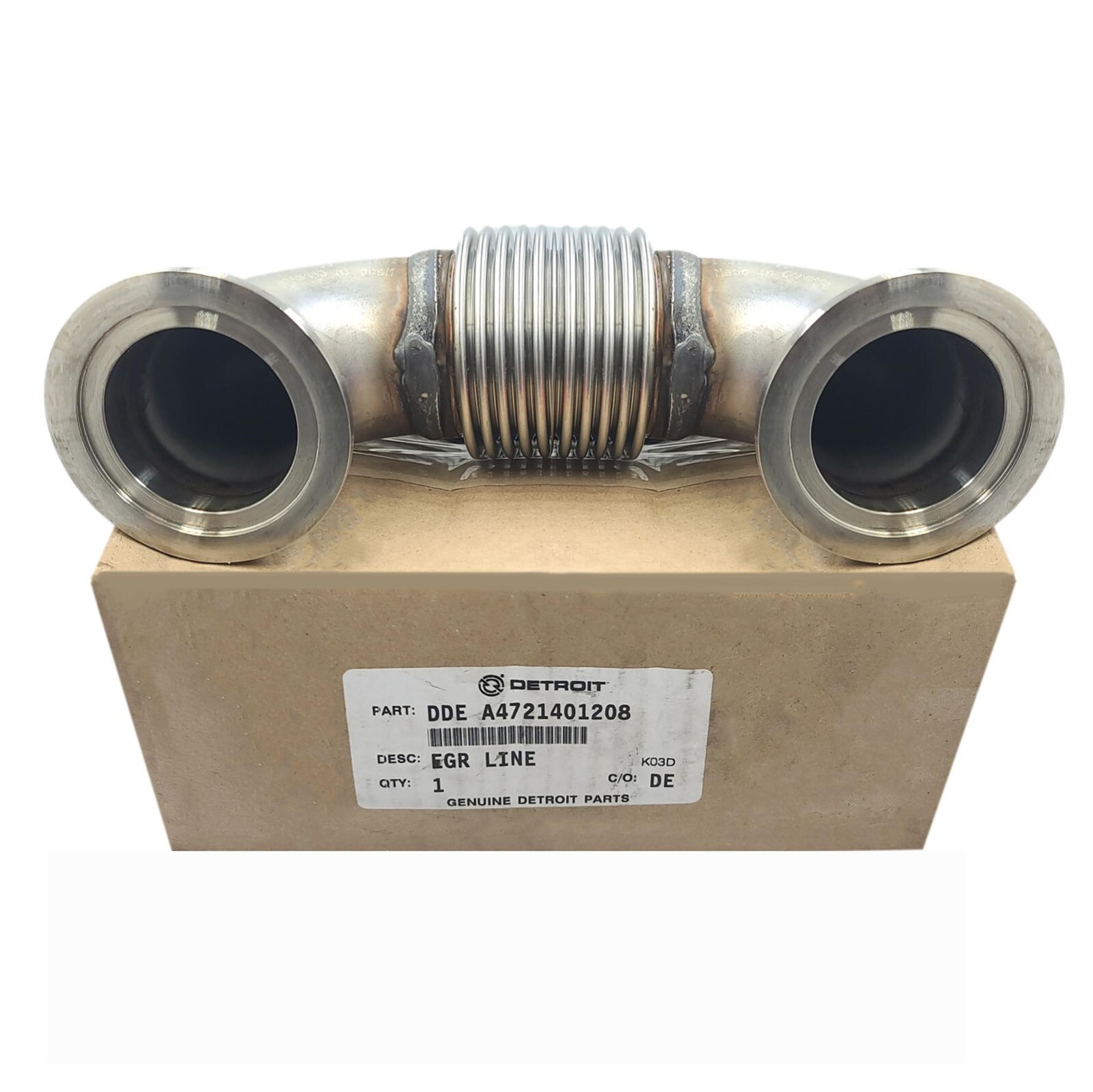 OEM DETROIT PIPE - EGR DDE A4721401208 | eBay