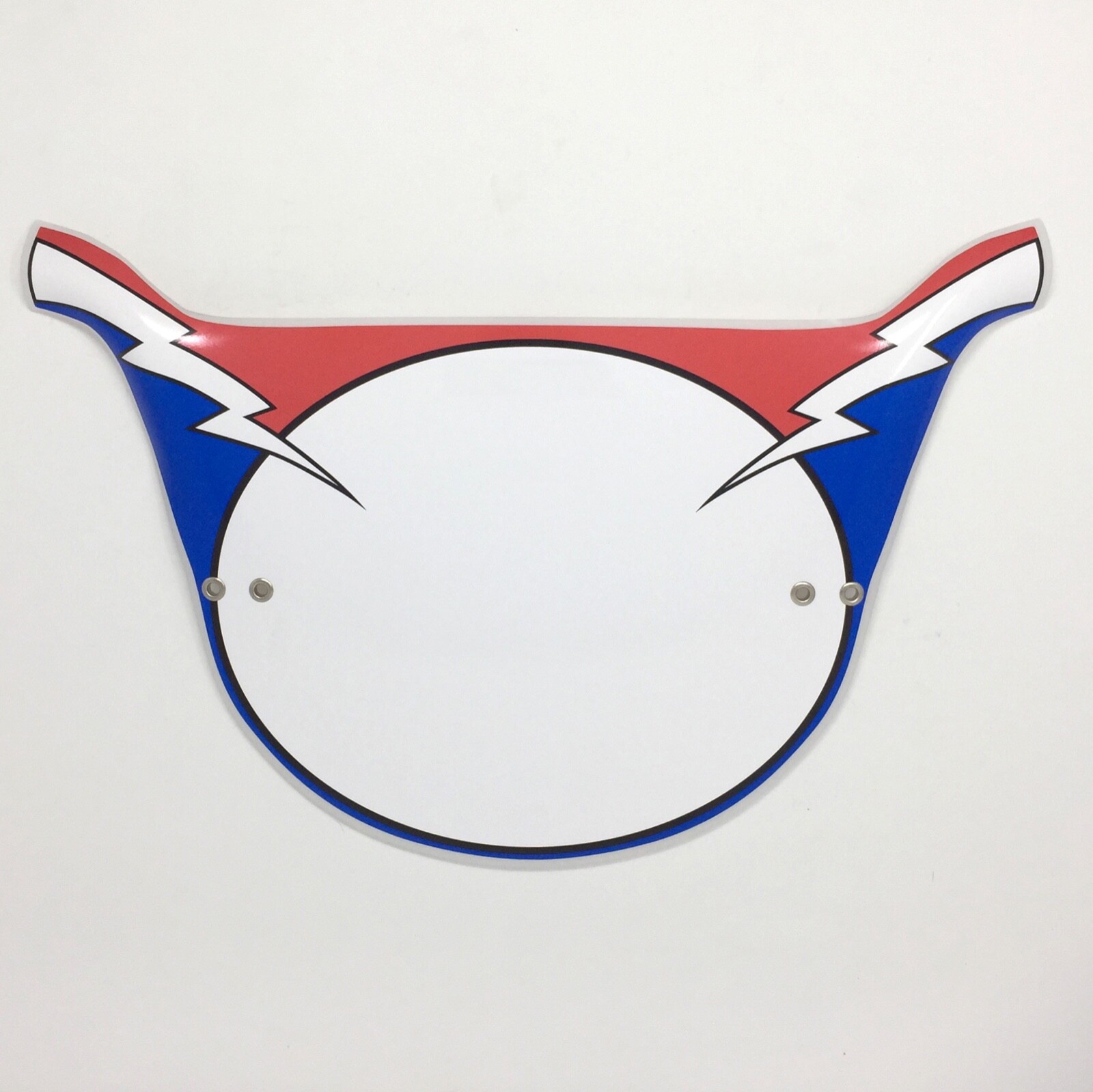 Haro-Style Lighting Bolt Pro Plate BMX Number Plate