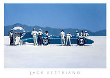 Jack Vettriano "Bluebird at Bonneville" Quality Print