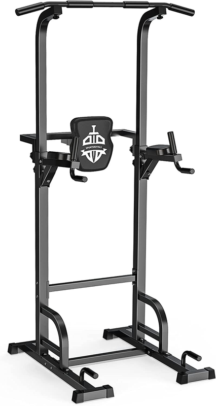 Power Tower Dip Station Pull up Bar for Home Gym Strength Tr