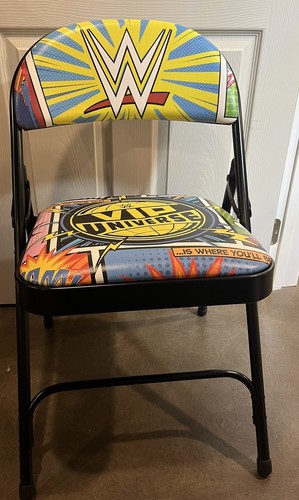 【激レア】WWE Backlash 2007 PPV リングサイドイベントチェア Edge WWE Backlash 2007 PPV Wrestling Ringside Event Chair | eBay