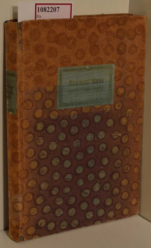 Thomas Abbt. Ein Beitrag Zur Darstellung Des Erwachenden LebensgefÃ¼Hls Im 18. Ja