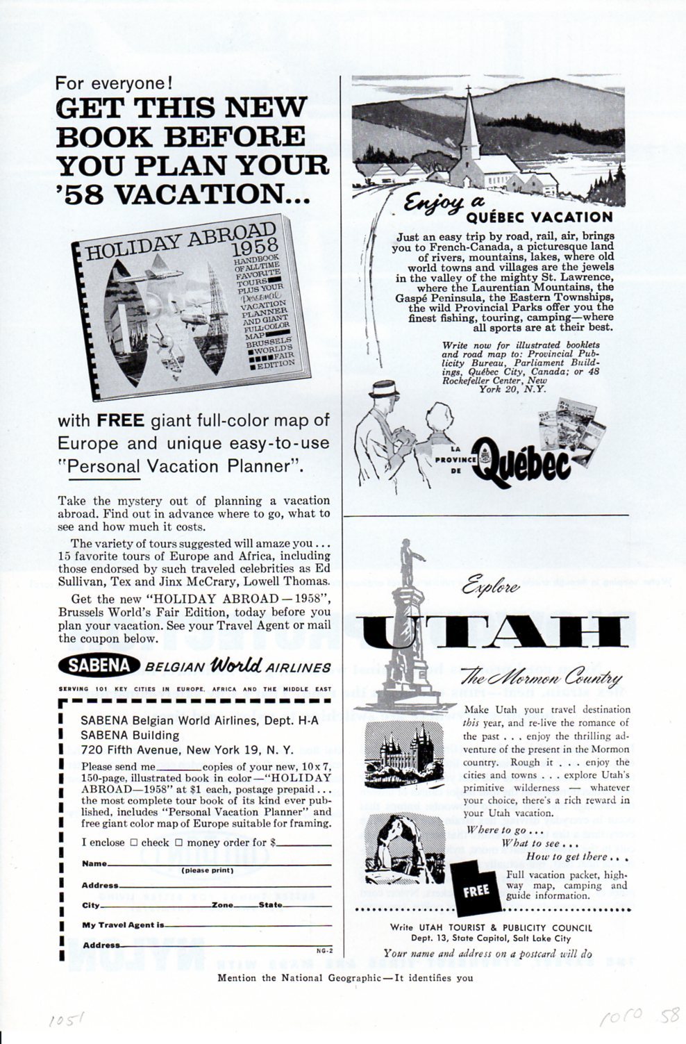 Vintage print ad Dupont Nylon Tire 1958 Blow out Protection flat tire water rot