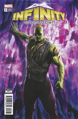 INFINITY COUNTDOWN #3 C (2018) NM ''Drax Holds Infinity'' Adi Granov VARIANT Cover