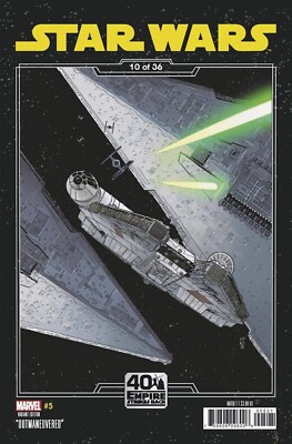 STAR WARS #5 NM 2020 CHRIS SPROUSE OUTMANEUVERD VARIANT MARVEL COMICS b-25