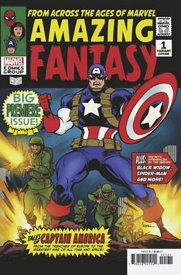 AMAZING FANTASY #1 ANDREWS VARIANT MARVEL 072821