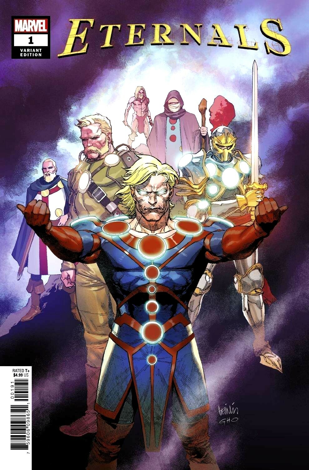 ETERNALS #1 YU VAR - MARVEL COMICS - MARCH 2021 | eBay