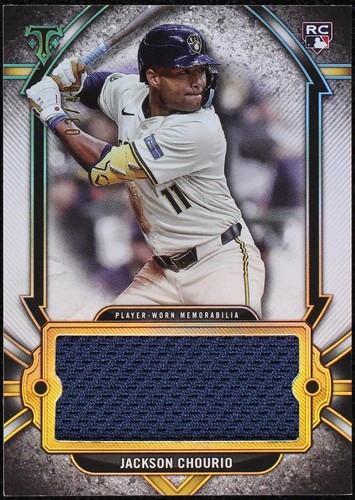 2024 Topps Triple Threads - Jackson Chourio #SJR-CHO