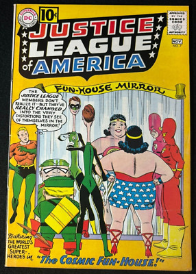 Justice League of America #7 (DC Comics 1961) FN/VF ''The Cosmic Fun-House''