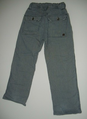 Tea Collection 7 Boys Striped Stripe Pinstripe Railroad Jeans Pants RL