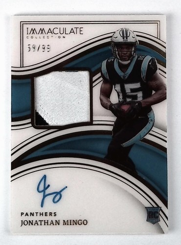 2023 Panini Immaculate Collection Jonathan Mingo #119
