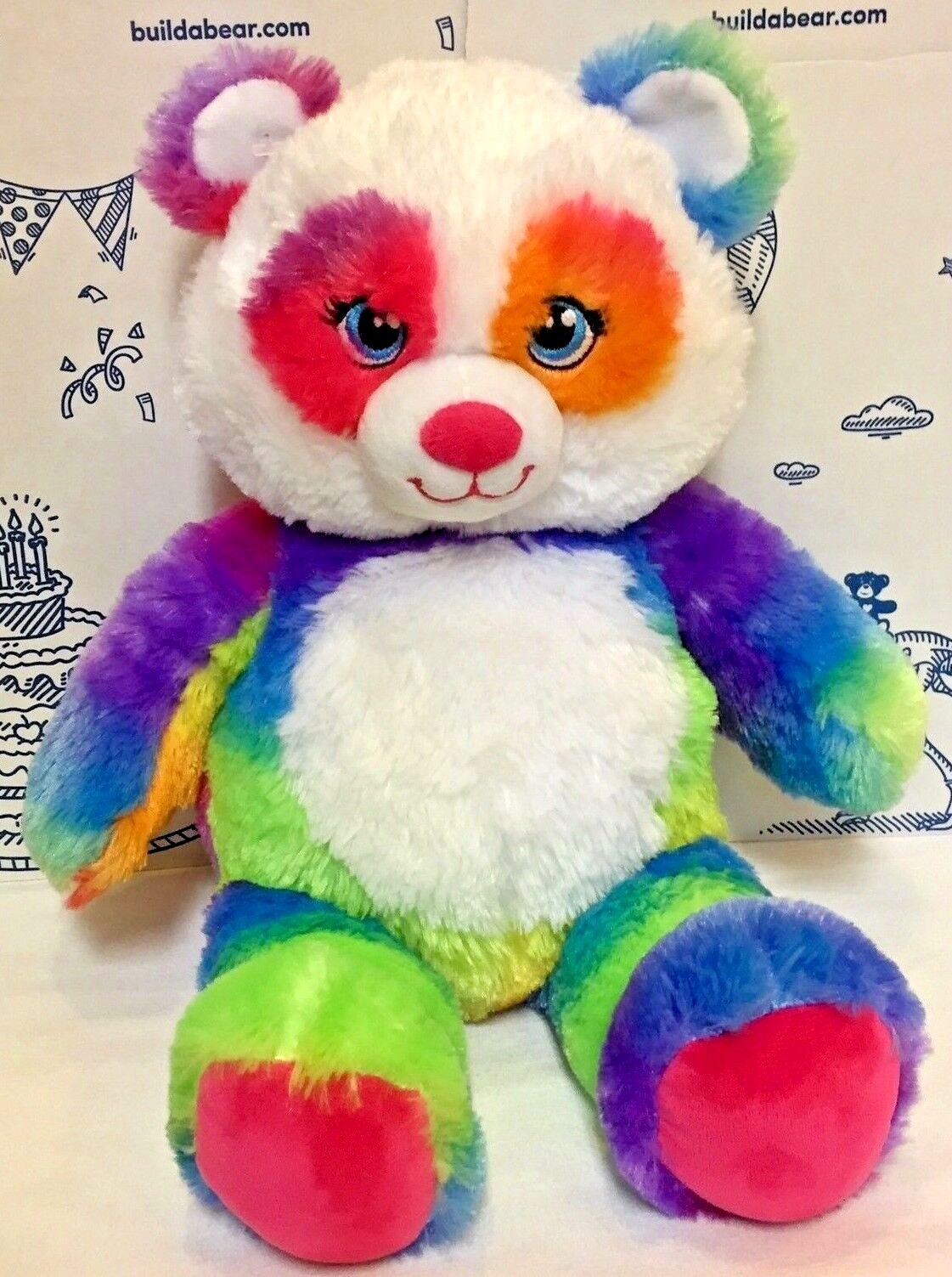 Build A Bear Plush - Rainbow Bear 日本未発売 Amazon.com: BUILD A BEAR Plush - Rainbow Bear : Toys & Games