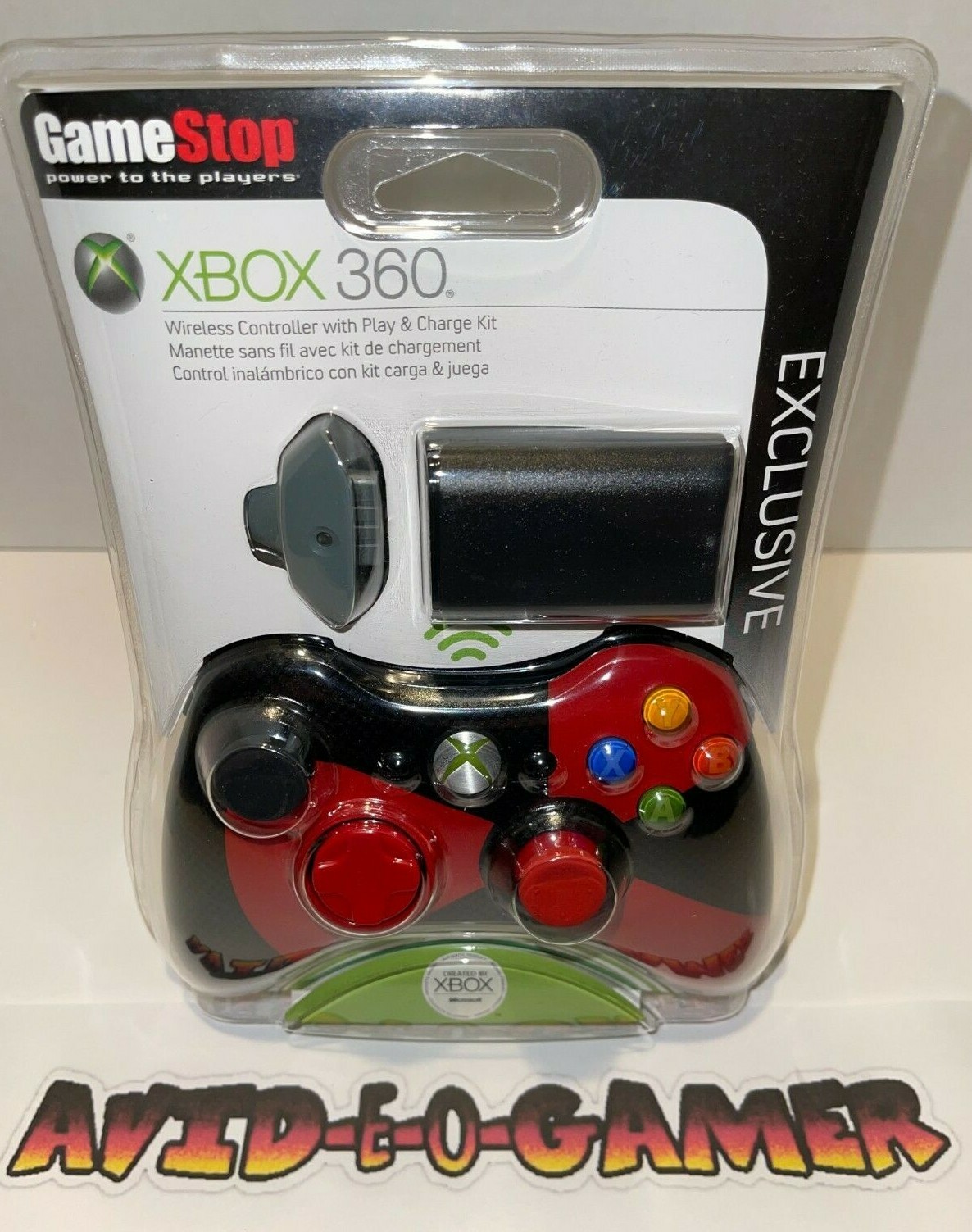 Gamestop Exclusive Radioactive Wireless Controller For Xbox