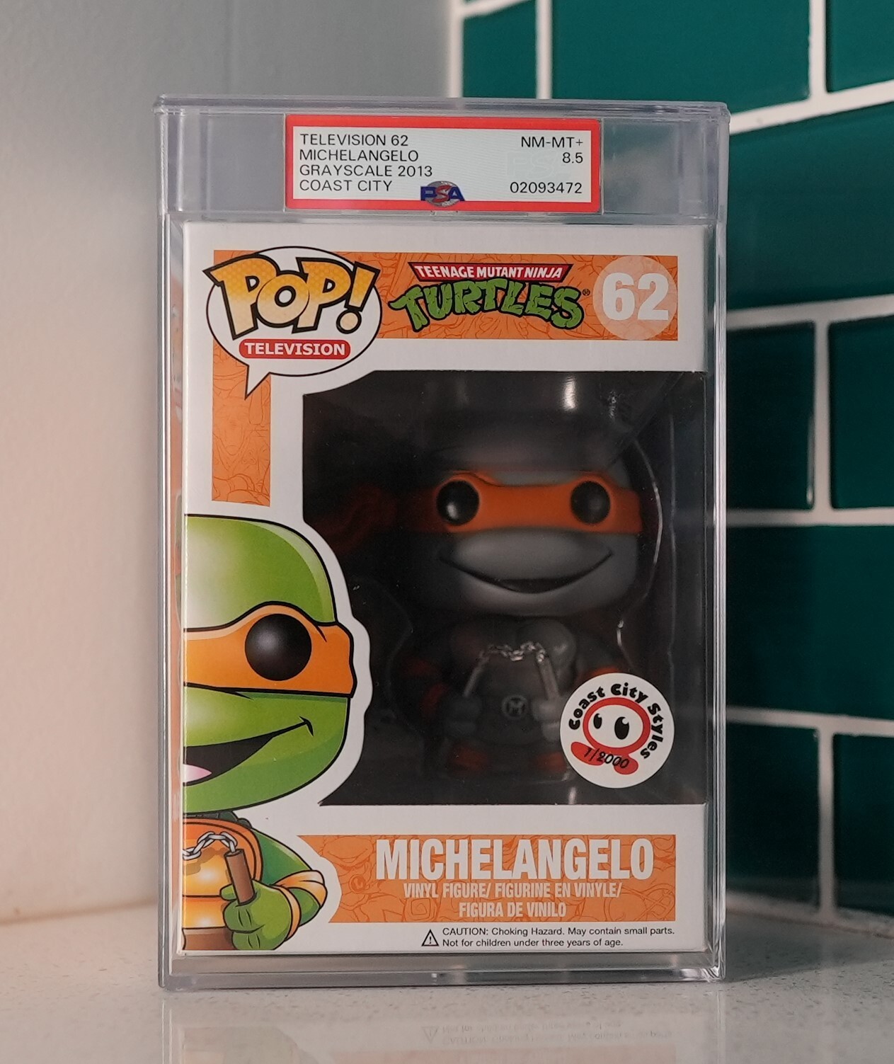 Funko Pop! TMNT Michelangelo #62. Coast City 1/2000