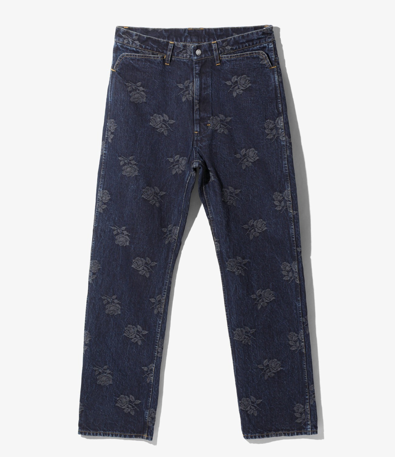 ASK availability First) NEEDLES Straight Jean-13oz Denim