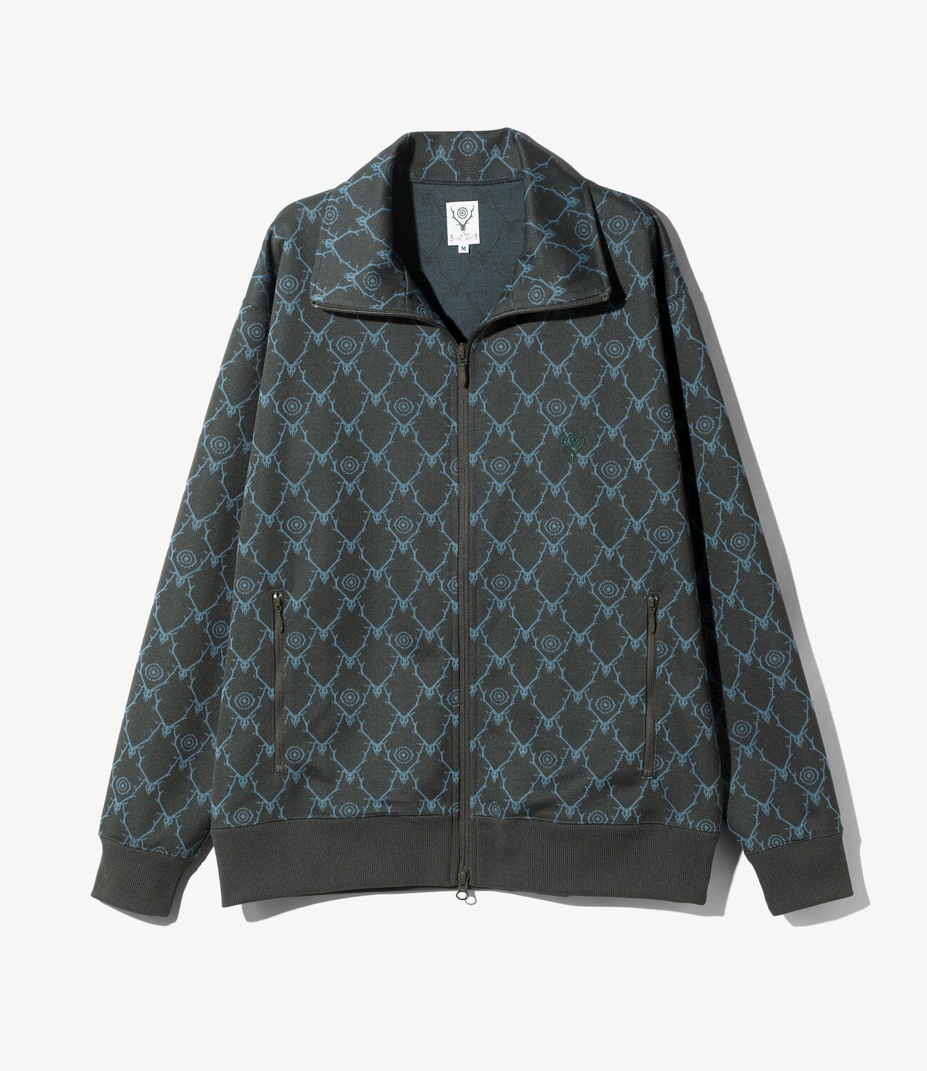 ジャケット・アウター South2West8 - POLY JQ. SKULL&TARGET Gray ASK availability First) SOUTH2 WEST8 Trainer Poly Jq Skull