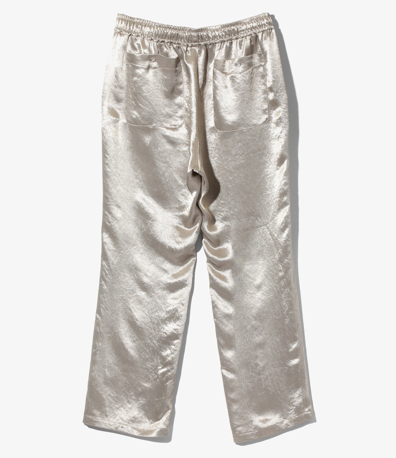 Pre-owned Needles (ask Availability First)  String Cowboy Pant - A.sateen In Silver
