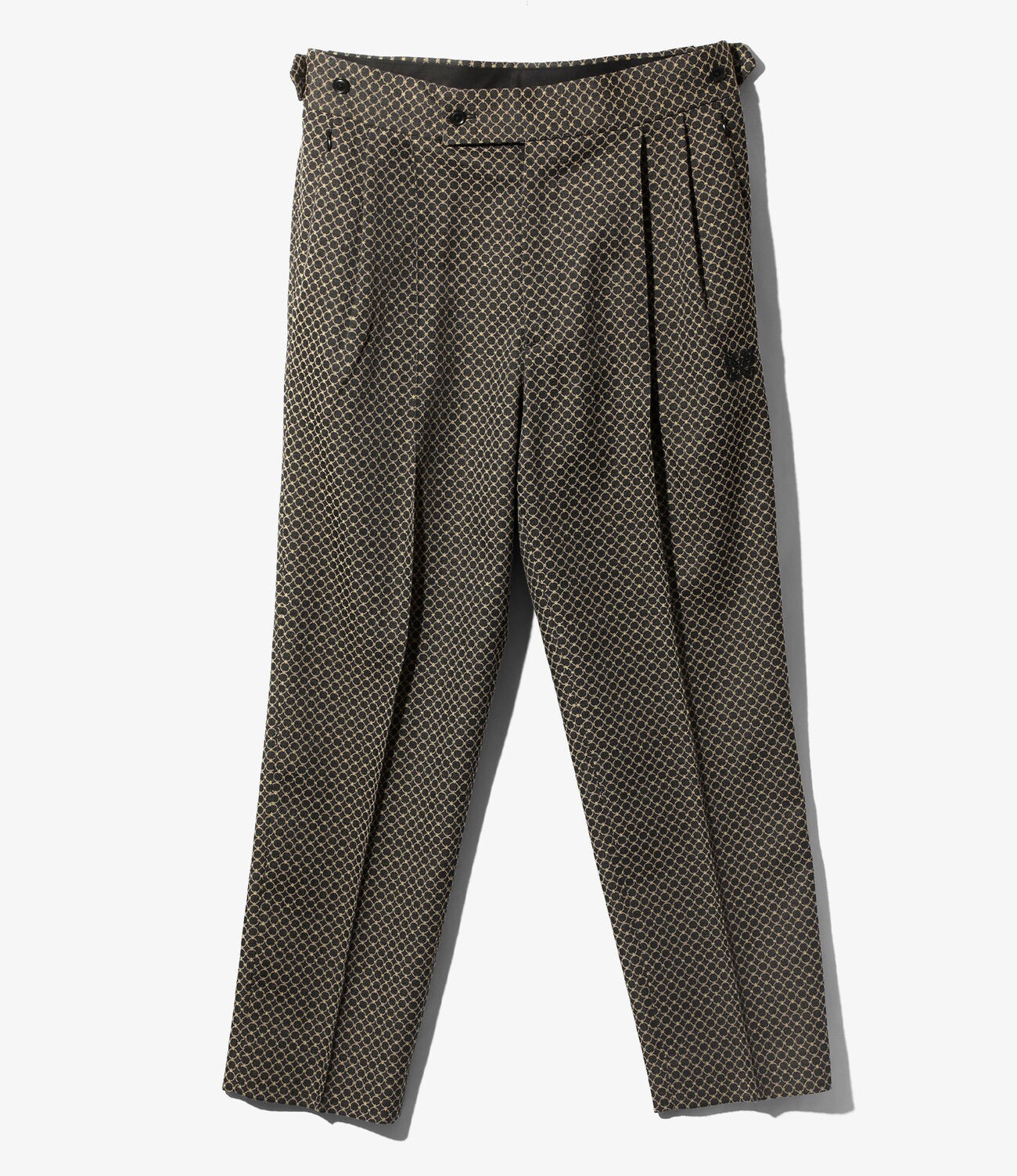 パンツ NEEDLES Tucked W.U. Pant - PE/PU Jersey Needles W.U.
