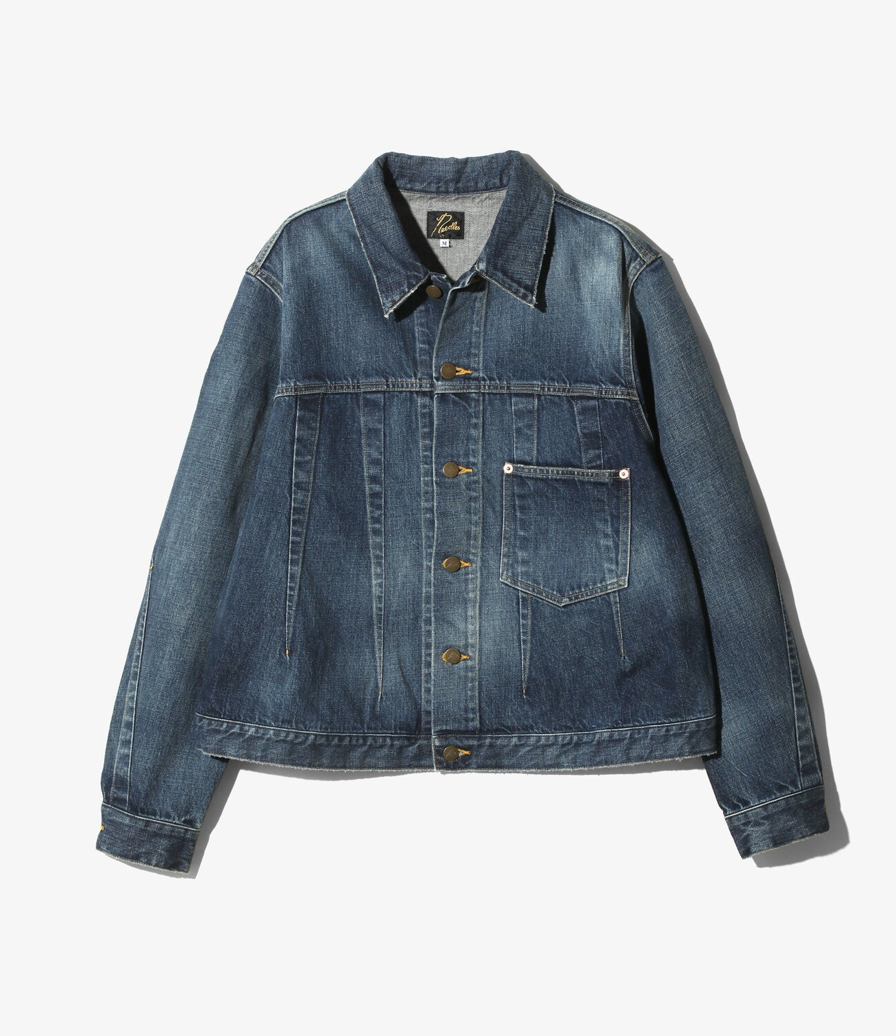 ジャケット・アウター Needles Darts Bottom Jean Jacket NEEDLES [Darts Bottom Jean Jacket -Black-]