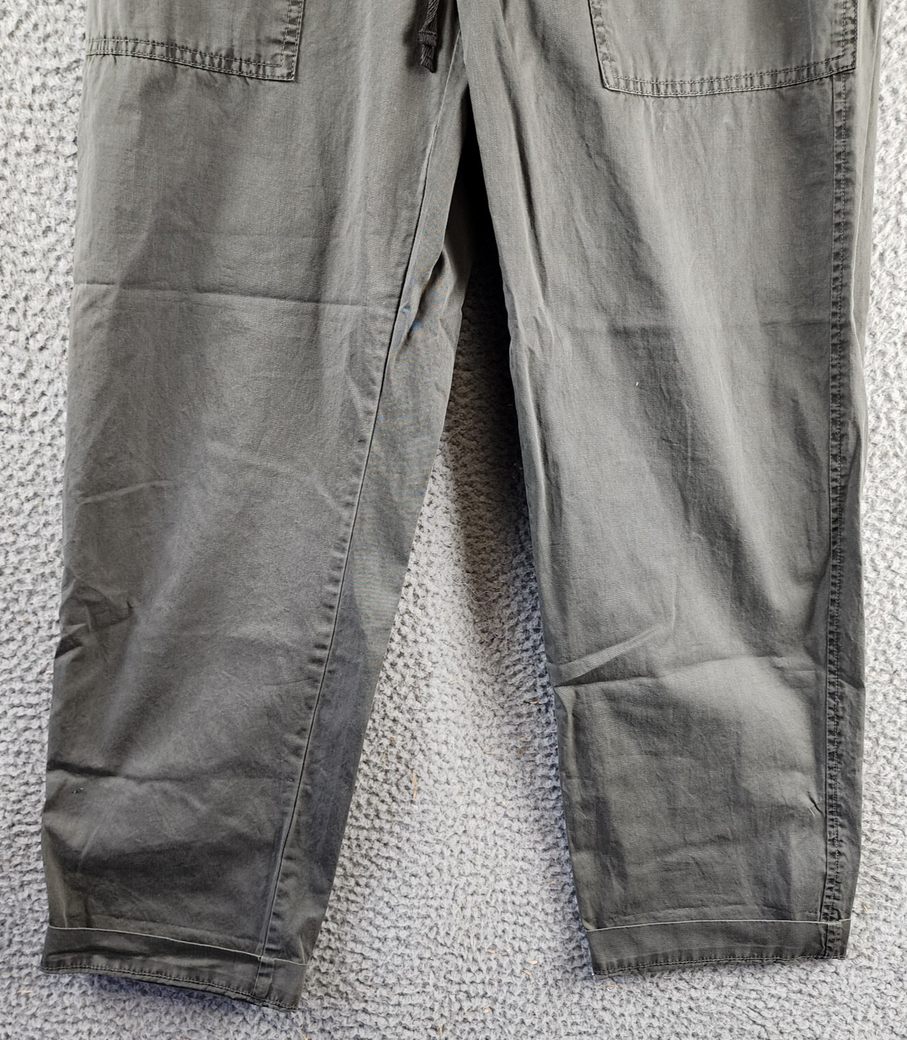 Velvet by Graham & Spencer Misty Drawstring Pants Women's S Tundra Grey Pull-On~ - Picture 3 of 13