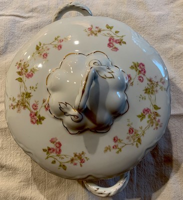 Vintage Hand Painted Fitz and Floyd Leaf Shape Small Plate Dish Made in Korea AS-IS