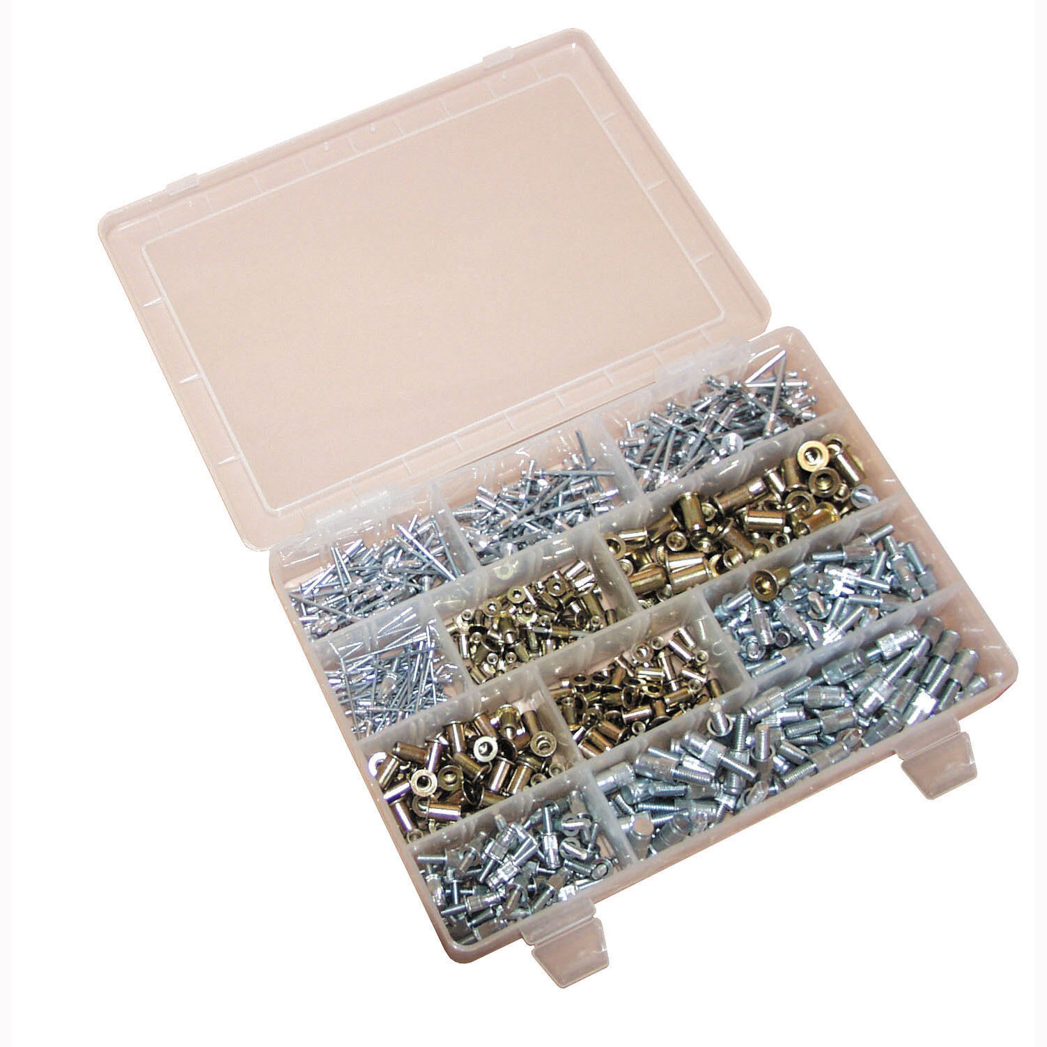 NCG Thread Insert Nut & Stud Rivet Gun Riveting Rivnut Riveter & 550pc