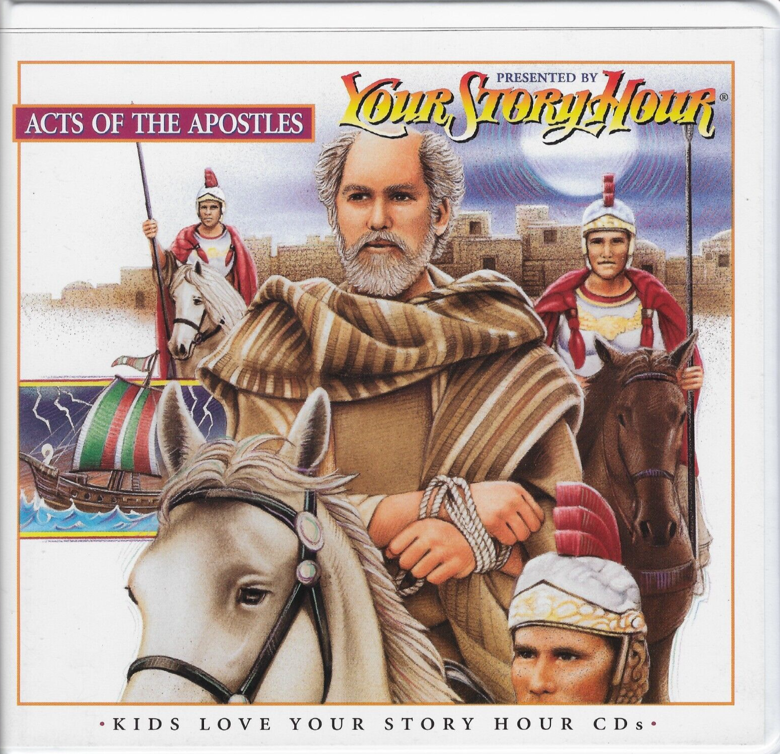 New Your Story Hour CD Acts of the Apostles 8 Audio Book CDs Bible Stories Set