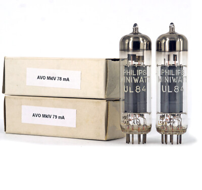 Philips Miniwatt EL84 ヘールレン製 真空管4本マッチド Philips Miniwatt EL84 ヘールレン製 真空管4本マッチド