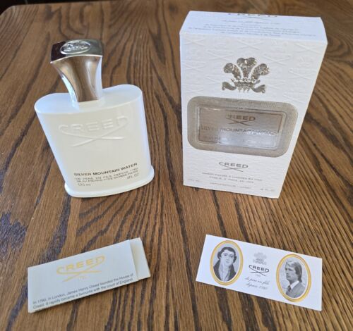 Creed Silver Mountain Water 4.0 oz 120ml Eau de Parfum For Creed Silver Mountain Water 4.0 oz 120ml Eau de Parfum For