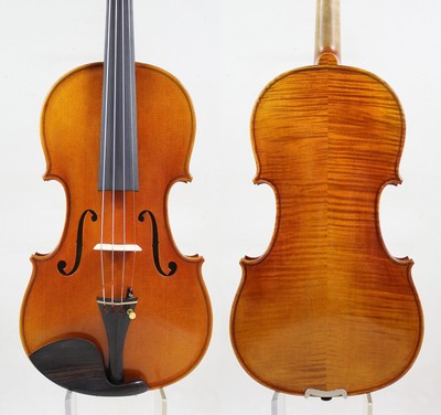 A Stradivari ''Dolphin'' 1714 Violin Copy! #8061 Fine Tone