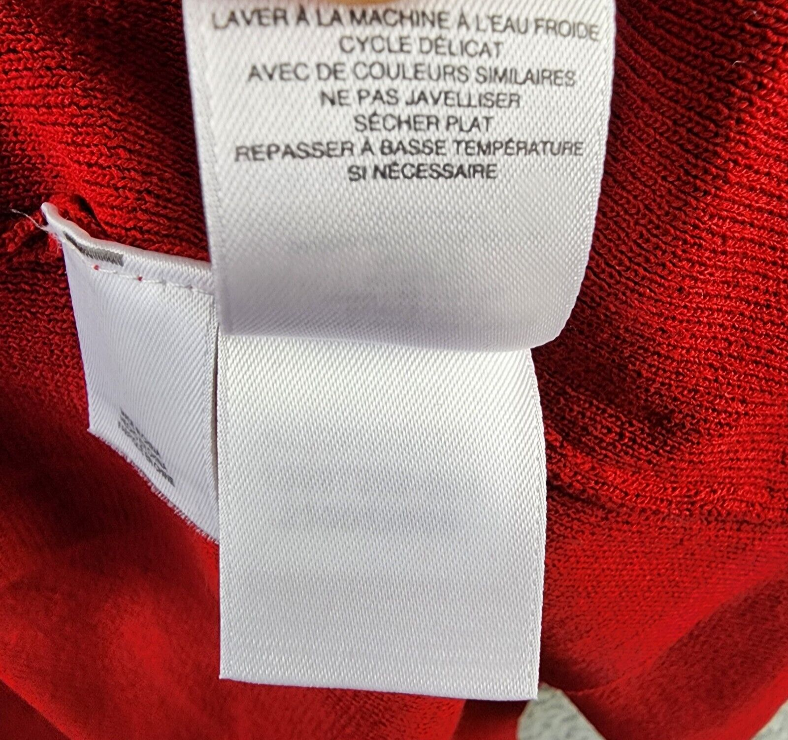 Kasper Plus Open-Front Long-Sleeve Sweater Women's 2X Crimson Collarless - Picture 11 of 14