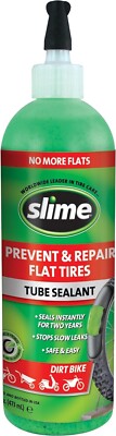 Slime Tube Repair Sealant, 16 oz. (Bicycles, Dirt Bikes, All Tires with Tubes)