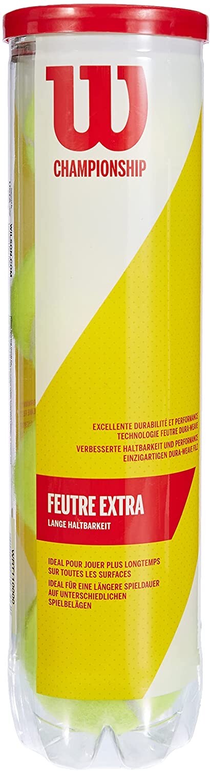 Wilson Championship Extra Duty Tennis Ball Improved
