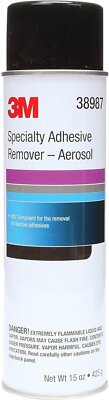 3M Specialty Adhesive Remover, 38987, Solvent-Based, Removes Reactive...